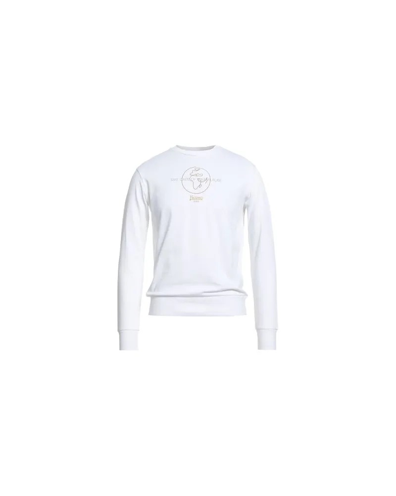 Herno GLOBE - TOPS - Sweatshirtsauf YOOX.COM Weiß