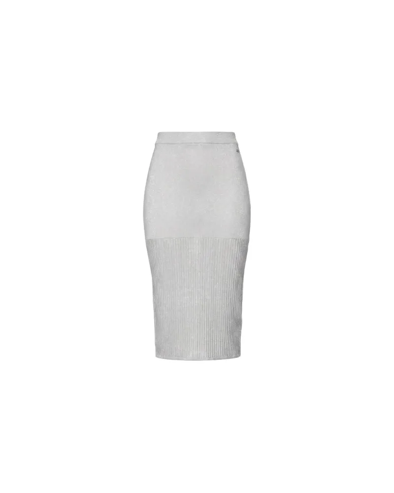 Armani Exchange HOSEN & RÖCKE - Midi-Röckeauf YOOX.COM Hellgrau