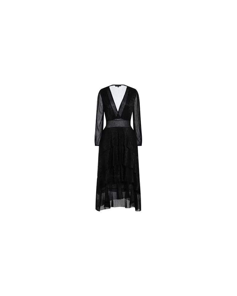Maje KLEIDER - Midi-Kleiderauf YOOX.COM Schwarz