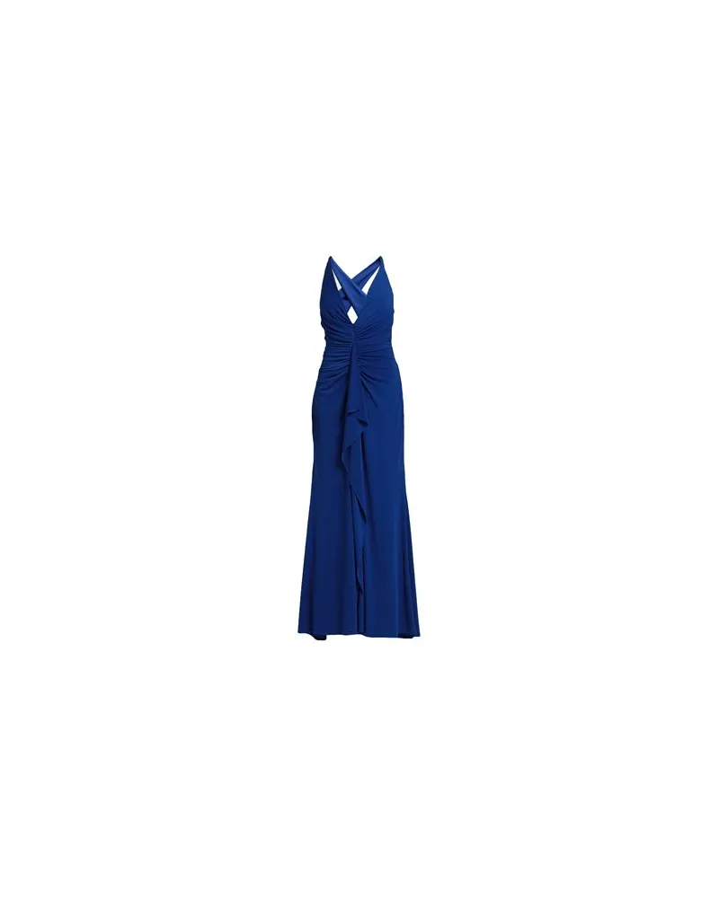 Forever Unique KLEIDER - Maxi-Kleiderauf YOOX.COM Blau