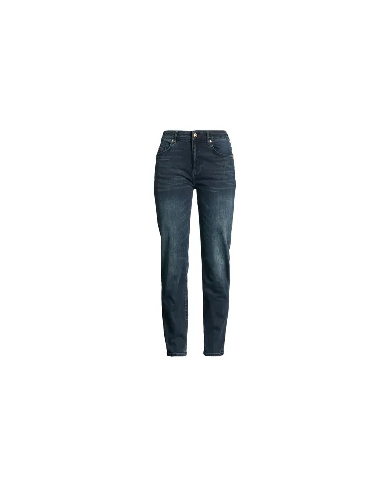Versace Jeans HOSEN & RÖCKE - Jeanshosenauf YOOX.COM Blau