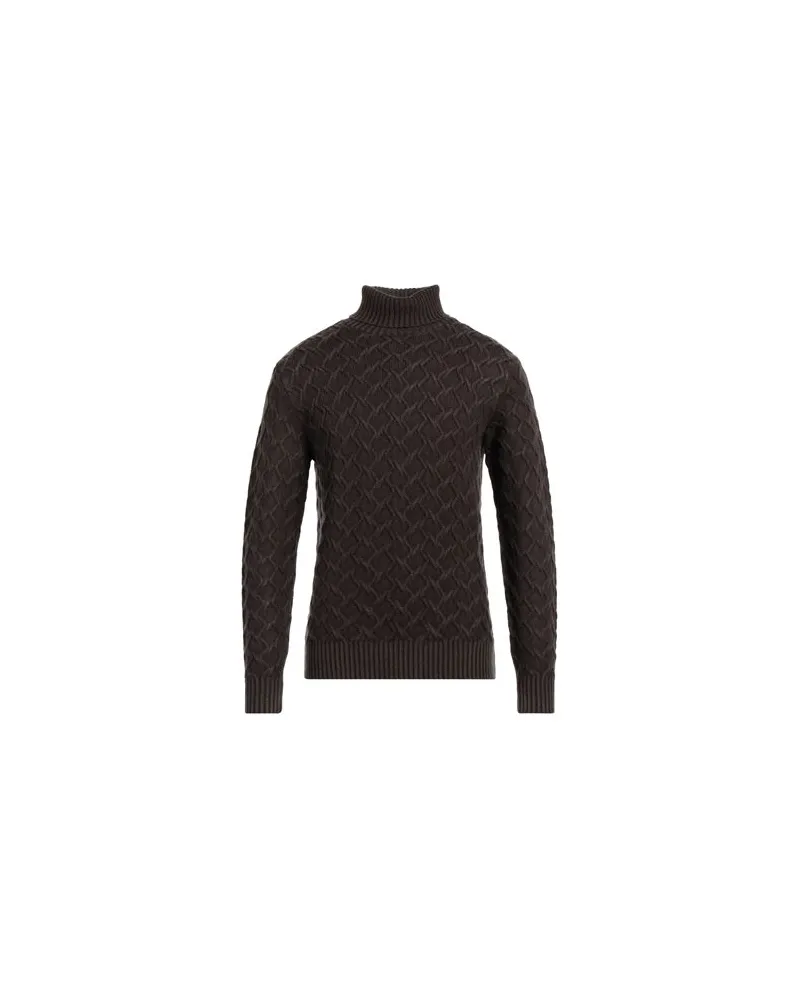 CIRCOLO 1901 STRICKWAREN - Rollkragenpulloverauf YOOX.COM Schokobraun