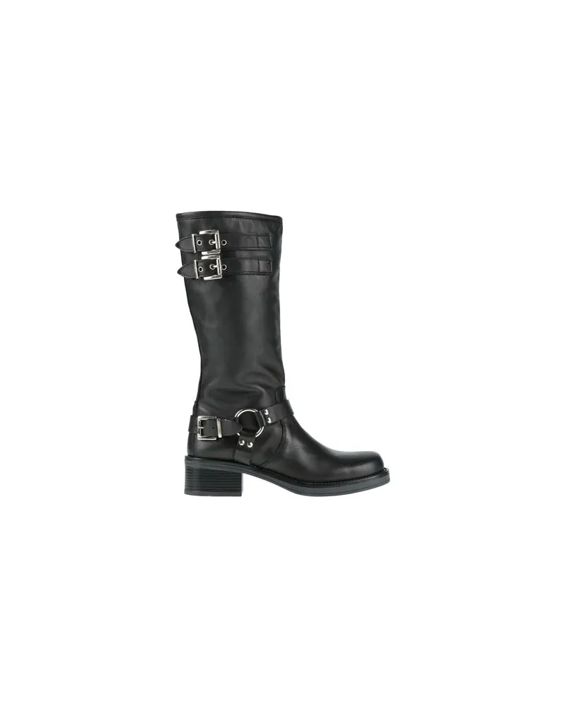Nila & Nila SCHUHE - Stiefelauf YOOX.COM Schwarz
