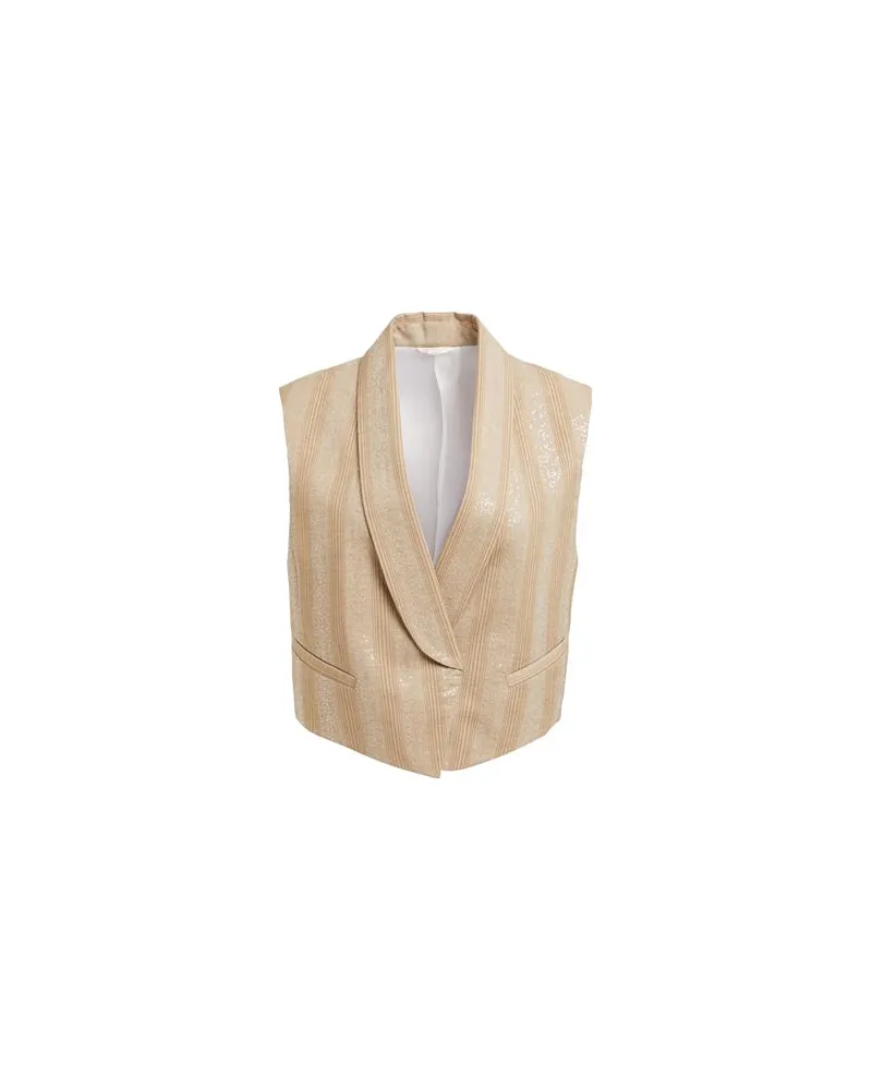 Brunello Cucinelli ANZÜGE und CO-ORDS - Couture-Westenauf YOOX.COM Beige