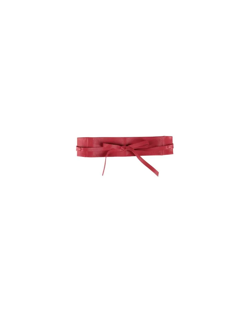 Caractère Kleinlederwaren - Gürtelauf YOOX.COM Rot