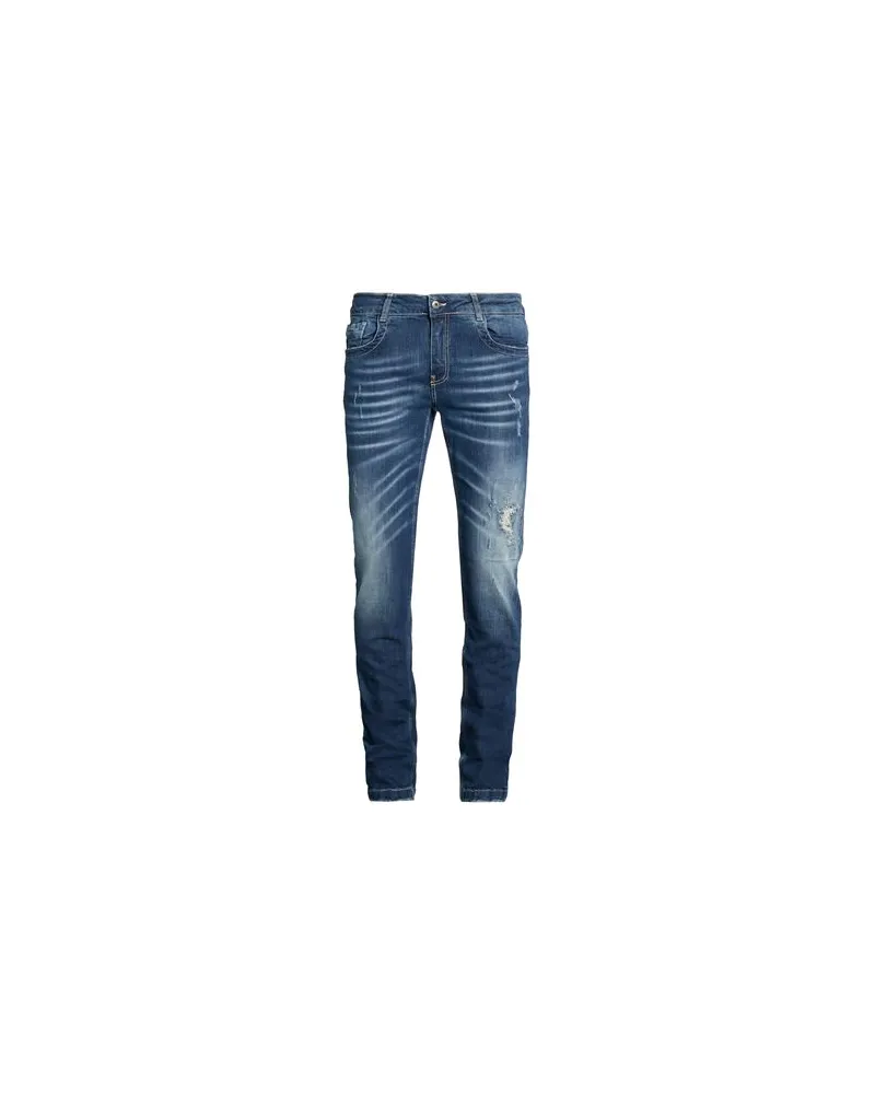 Bikkembergs HOSEN & RÖCKE - Jeanshosenauf YOOX.COM Blau