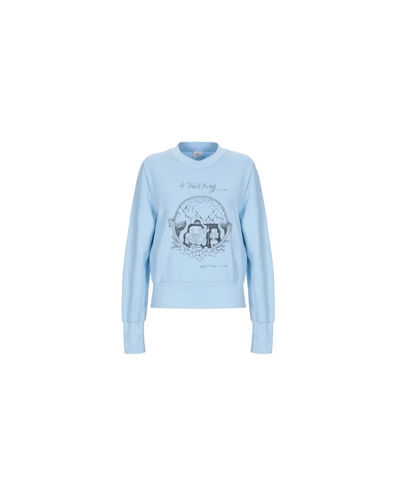 Peuterey TOPS - Sweatshirtsauf YOOX.COM Himmelblau