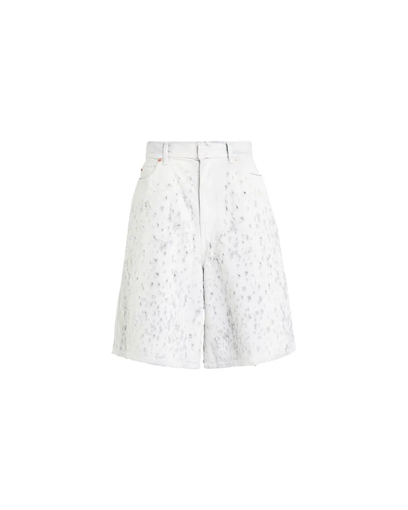Maison Margiela HOSEN & RÖCKE - Jeansshortsauf YOOX.COM Blau