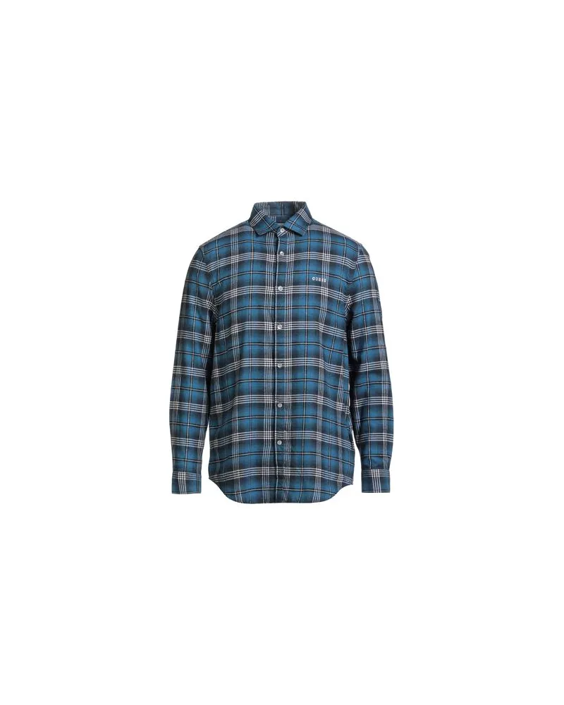 Guess TOPS - Hemdenauf YOOX.COM Taubenblau