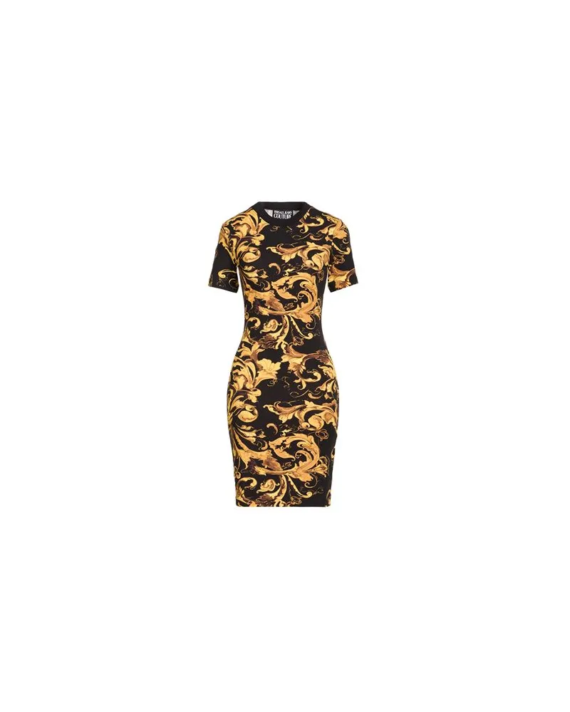 Versace Jeans KLEIDER - Mini-Kleiderauf YOOX.COM Schwarz