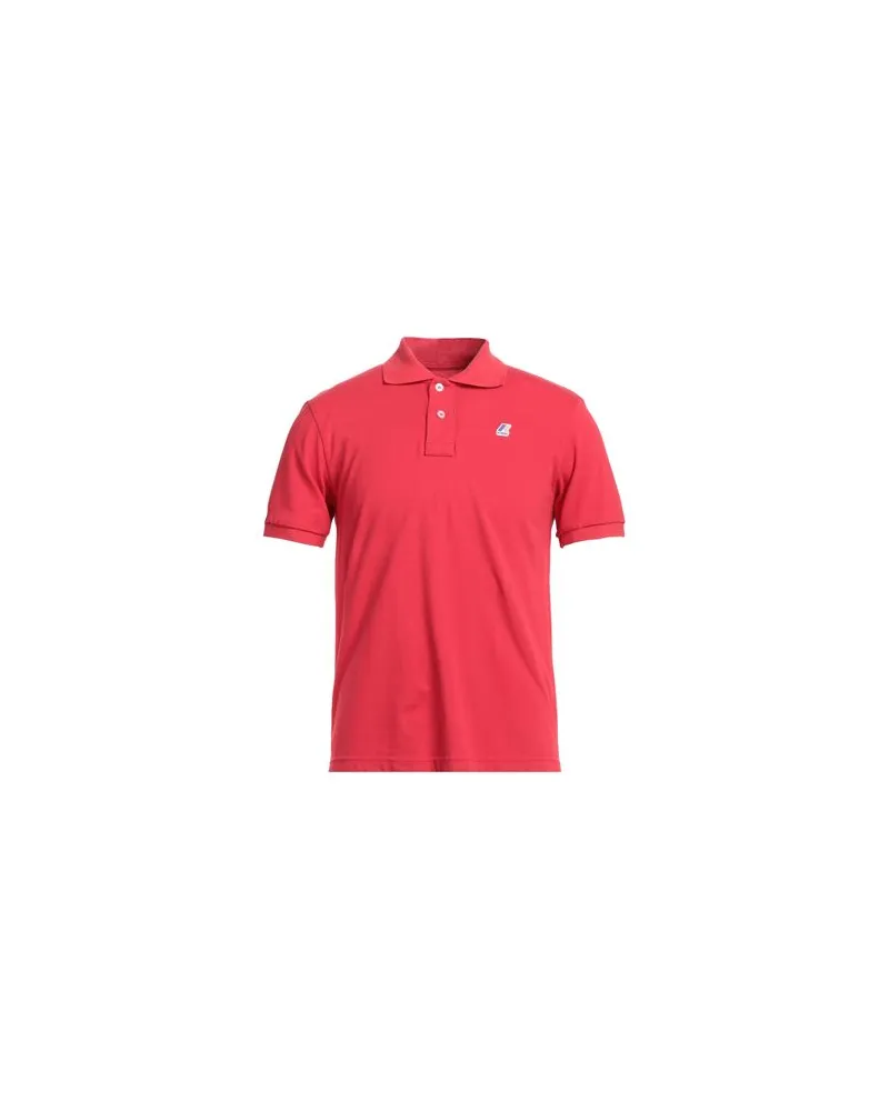 K-Way TOPS - Poloshirtsauf YOOX.COM Rot