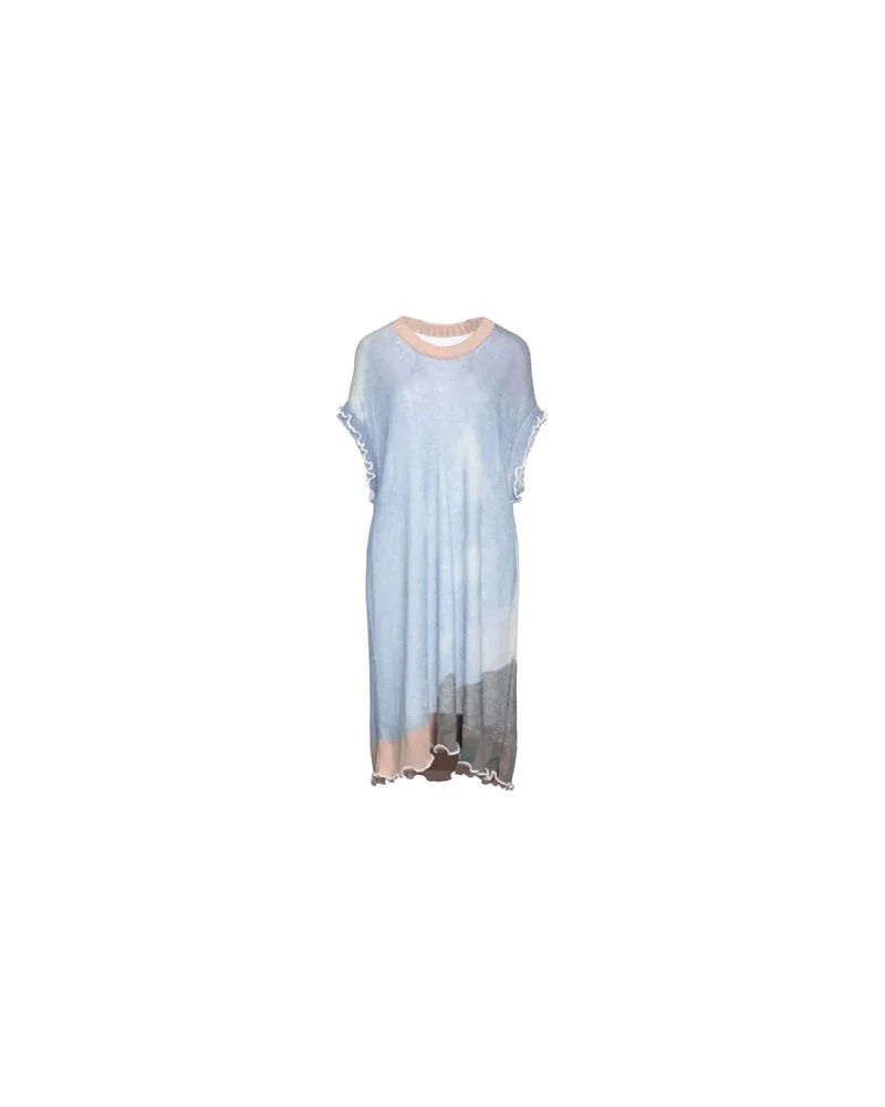 Maison Margiela KLEIDER - Midi-Kleiderauf YOOX.COM Himmelblau