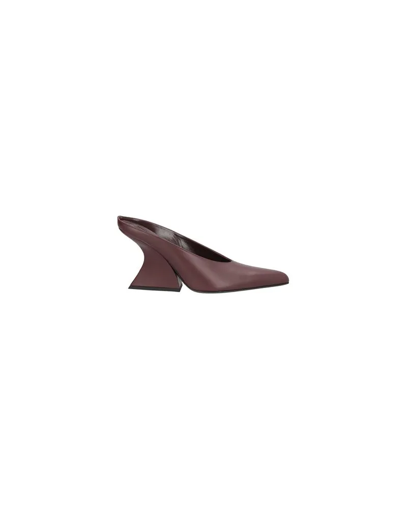 Thierry Mugler SCHUHE - Mules & Clogsauf YOOX.COM Schokobraun