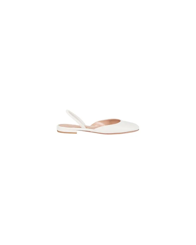 Gianvito Rossi SCHUHE - Ballerinasauf YOOX.COM Weiß