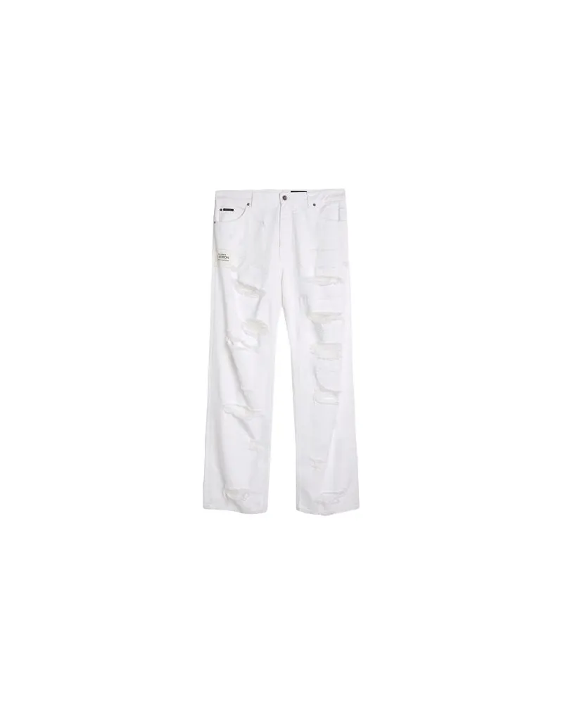 Dolce & Gabbana HOSEN & RÖCKE - Jeanshosenauf YOOX.COM Weiß