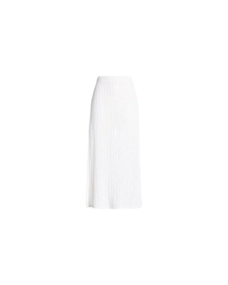 Ferragamo HOSEN & RÖCKE - Midi-Röckeauf YOOX.COM Weiß