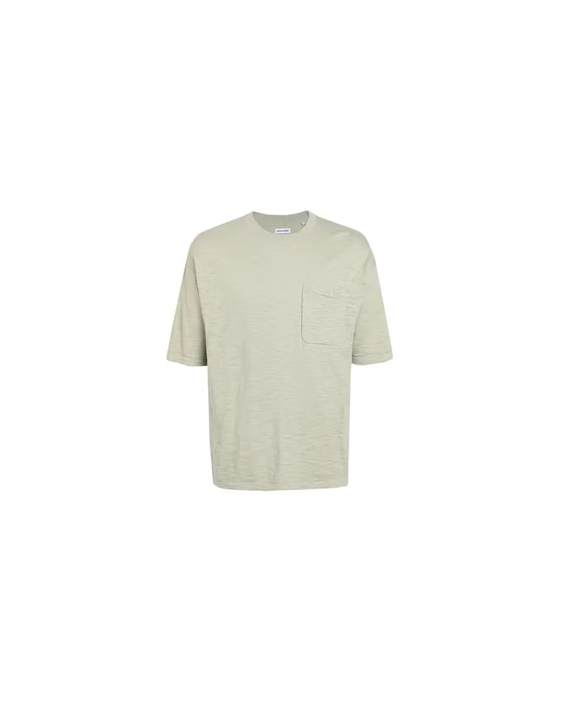Jack & Jones TOPS - T-shirtsauf YOOX.COM Salbeigrün
