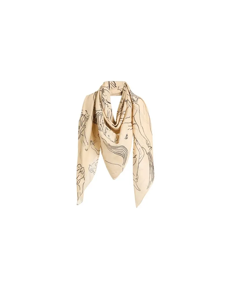 Liviana Conti ACCESSOIRES - Schalsauf YOOX.COM Beige