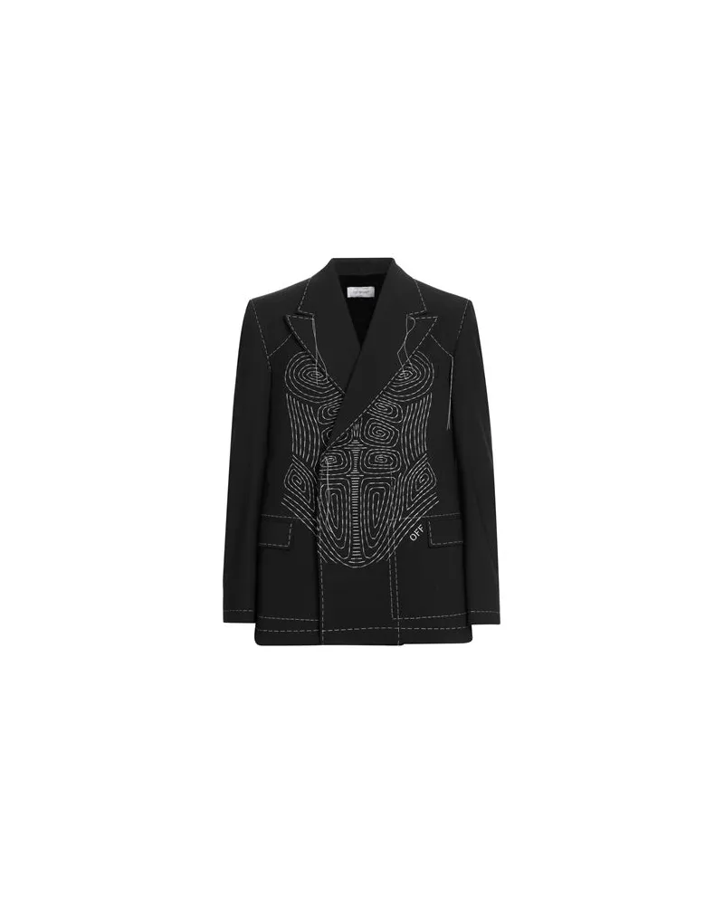 OFF-WHITE ANZÜGE und CO-ORDS - Blazersauf YOOX.COM Schwarz