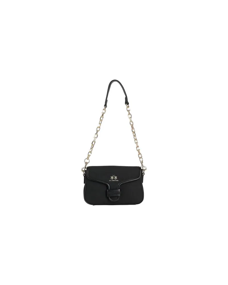 La Martina TASCHEN - Schultertaschenauf YOOX.COM Schwarz