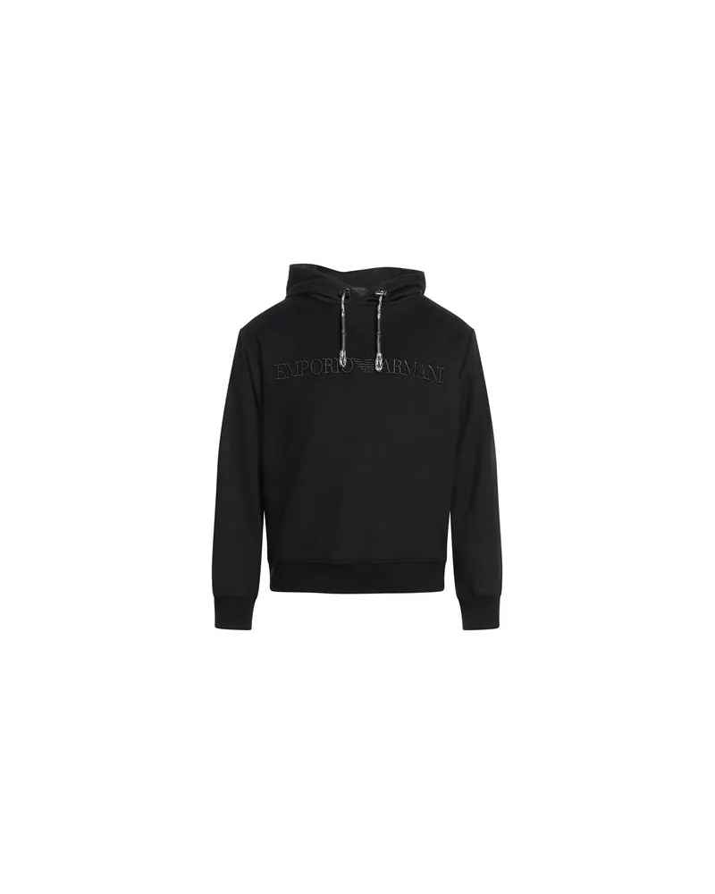Emporio Armani TOPS - Sweatshirtsauf YOOX.COM Schwarz