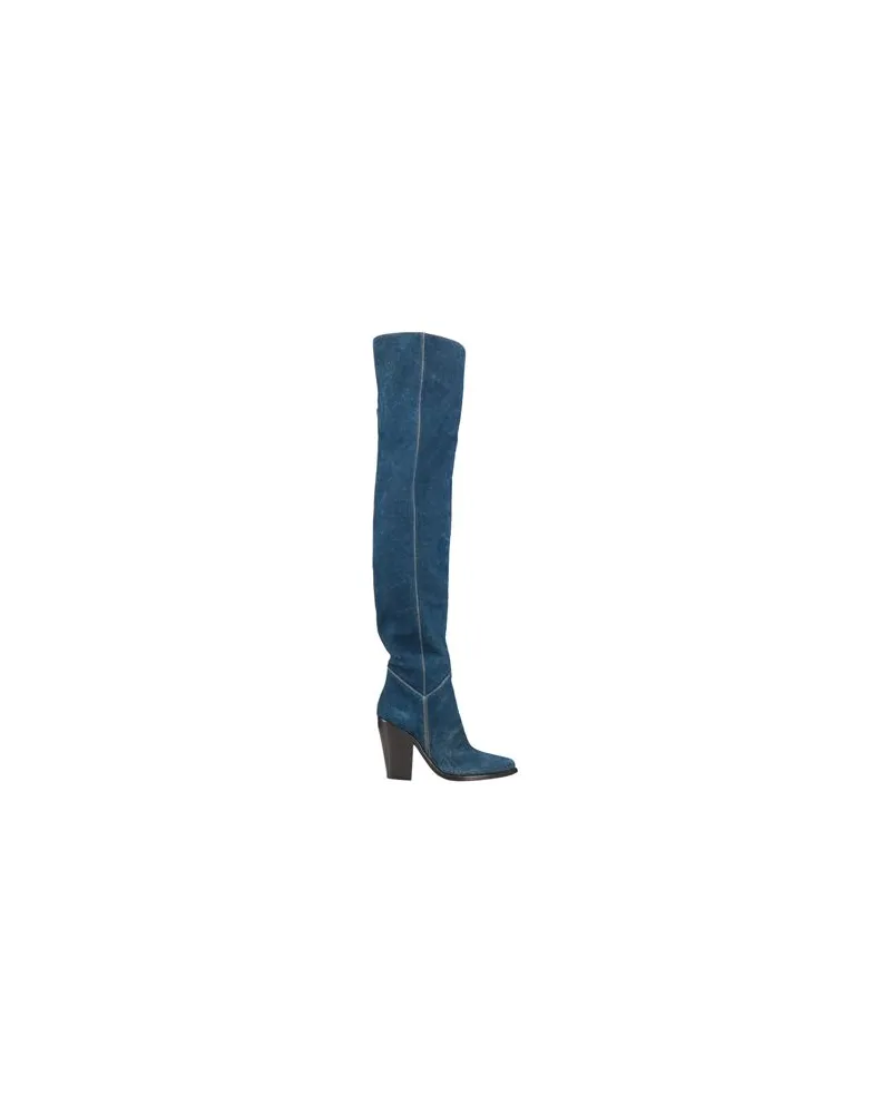 Philosophy Di Lorenzo Serafini SCHUHE - Stiefelauf YOOX.COM Blau