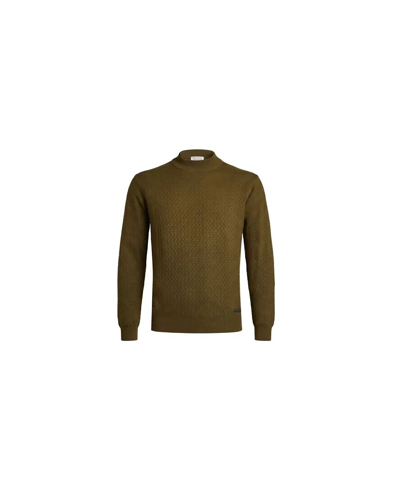 Harmont & Blaine STRICKWAREN - Pulloverauf YOOX.COM Militärgrün