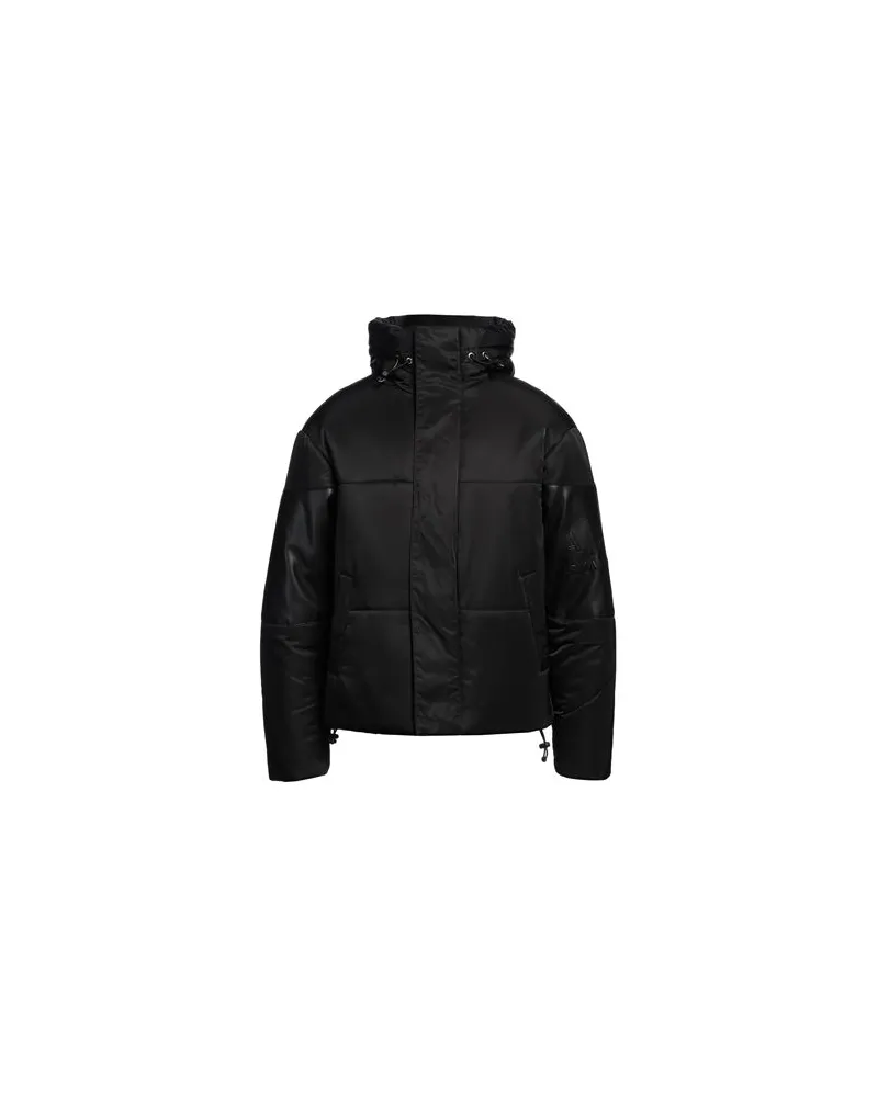 Armani Exchange JACKEN & MÄNTEL - Pufferjacken & Daunenjackenauf YOOX.COM Schwarz