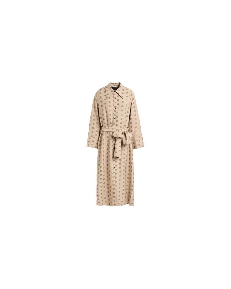 By Malene Birger KLEIDER - Midi-Kleiderauf YOOX.COM Beige