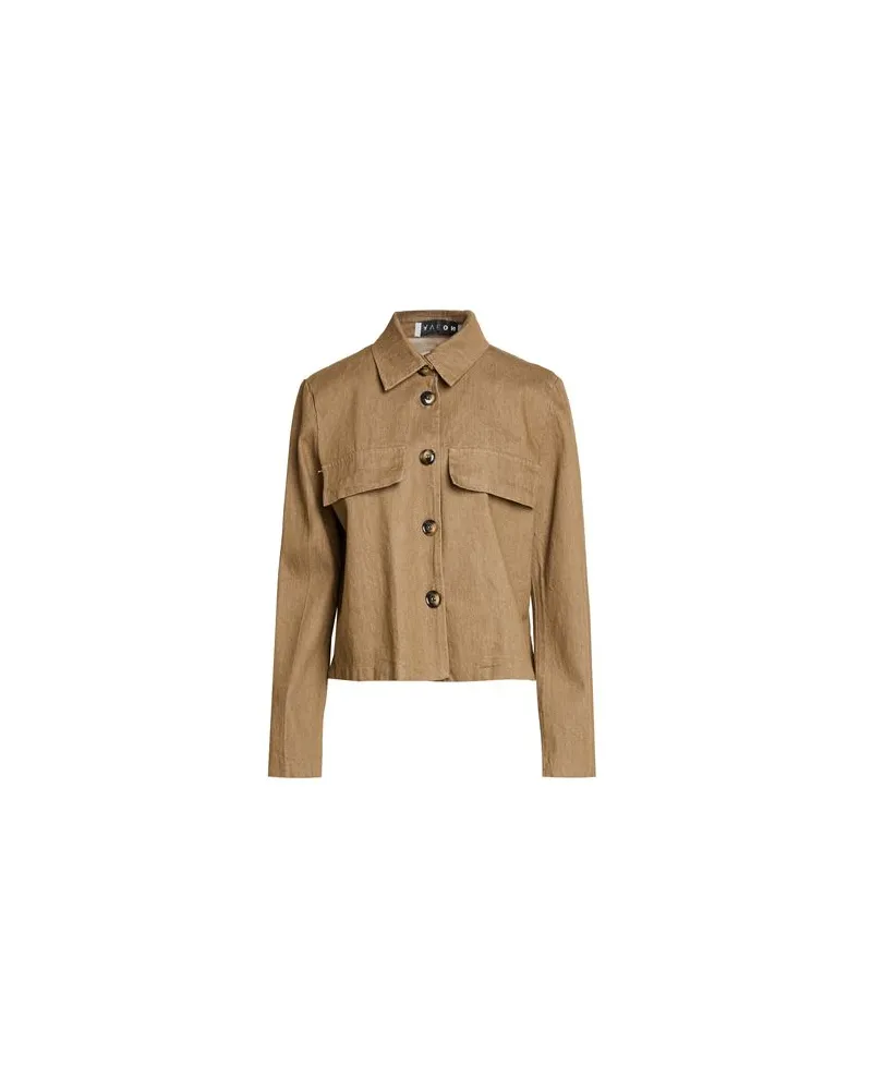 HAVEONE JACKEN & MÄNTEL - Jeansjacken/Mäntelauf YOOX.COM Kamel