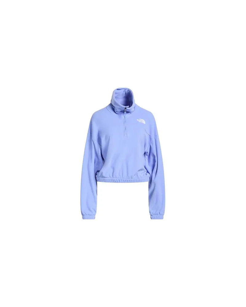 The North Face W 100 GLACIER HALF ZIP FLEECE  - TOPS - Sweatshirtsauf YOOX.COM Lila