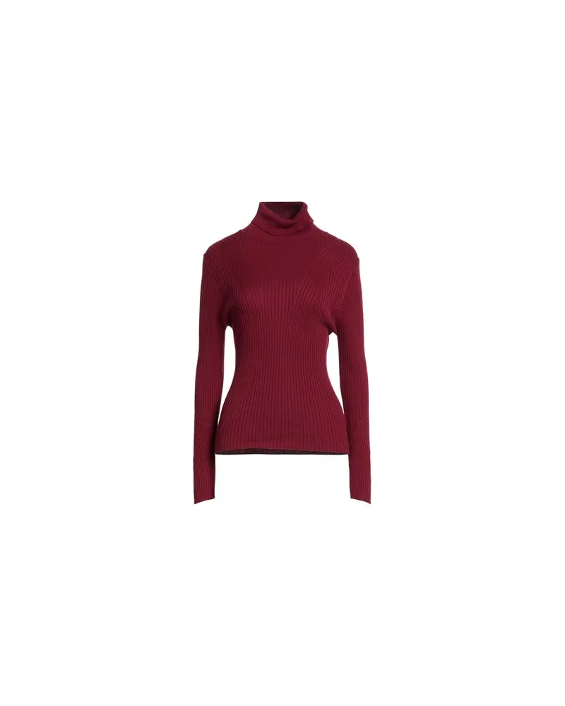 Pepe Jeans STRICKWAREN - Rollkragenpulloverauf YOOX.COM Bordeaux