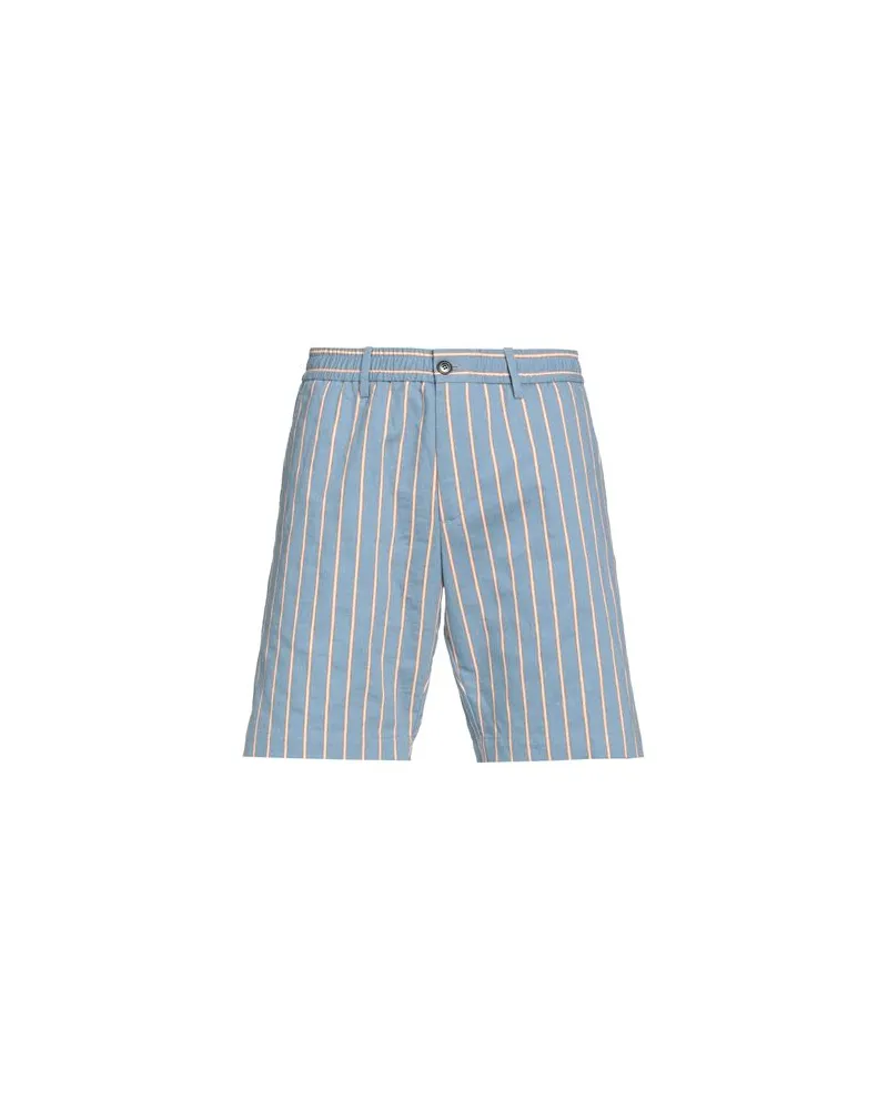PLAN C HOSEN & RÖCKE - Shorts & Bermudashortsauf YOOX.COM Azurblau