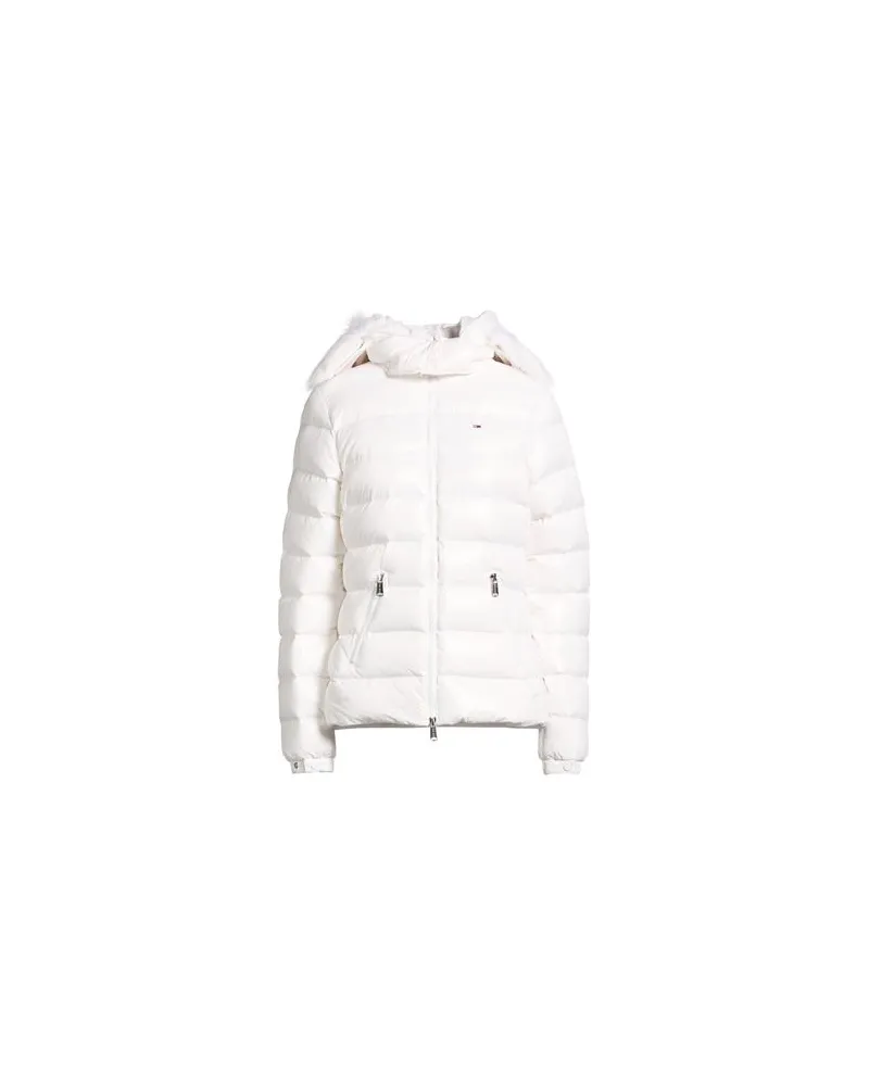 Tommy Hilfiger JACKEN & MÄNTEL - Pufferjacken & Daunenjackenauf YOOX.COM Weiß