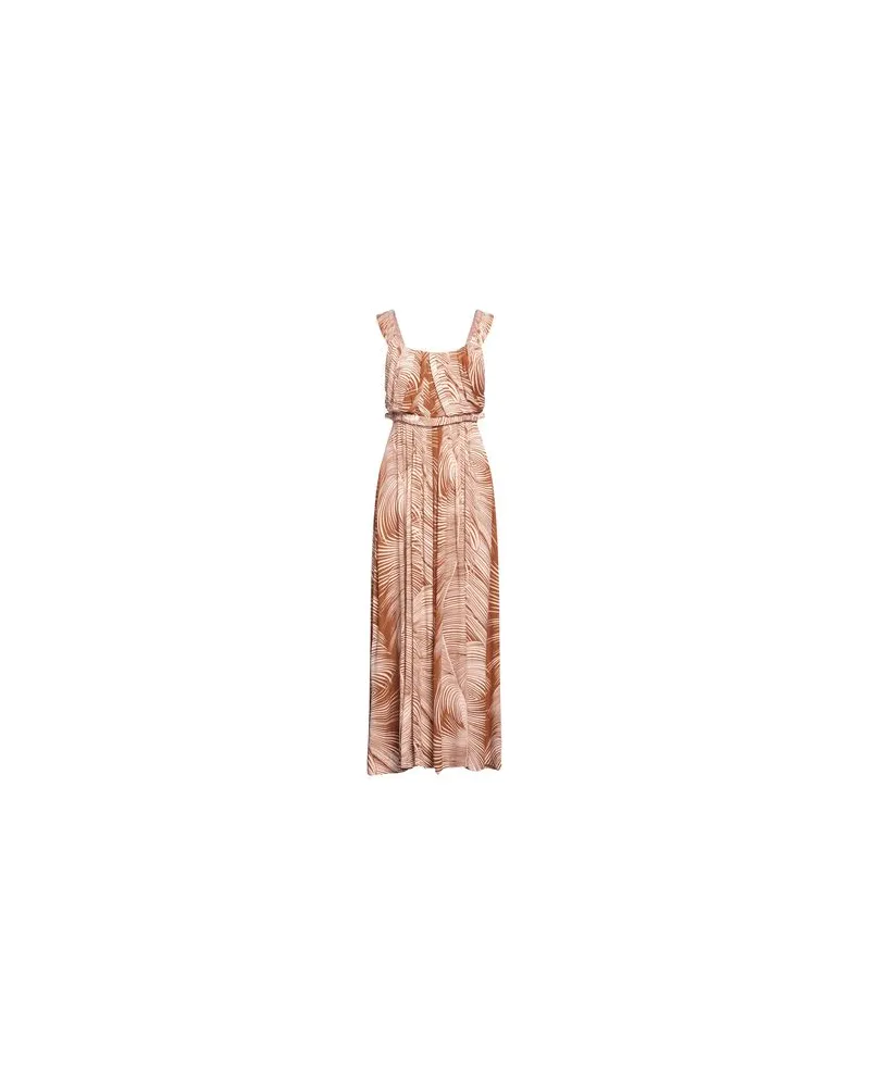 Dondup KLEIDER - Maxi-Kleiderauf YOOX.COM Braun