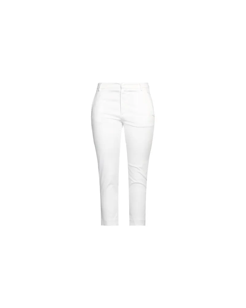 Dondup HOSEN & RÖCKE - Hosenauf YOOX.COM Weiß