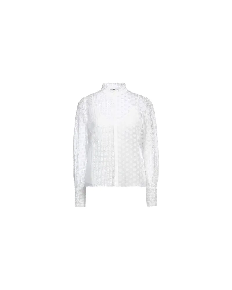 Maje TOPS - Hemdenauf YOOX.COM Weiß