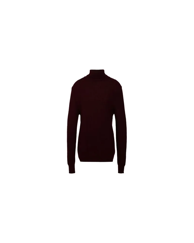 Luigi Bianchi Mantova STRICKWAREN - Rollkragenpulloverauf YOOX.COM Bordeaux