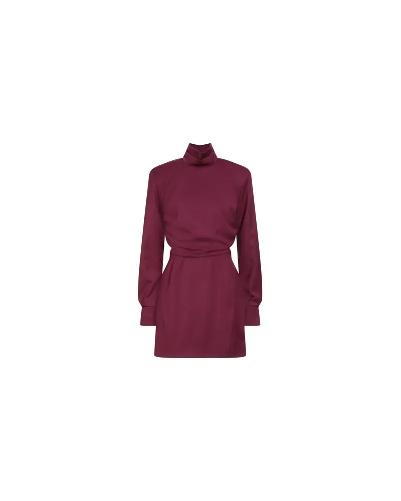 Jijil KLEIDER - Mini-Kleiderauf YOOX.COM Pflaume