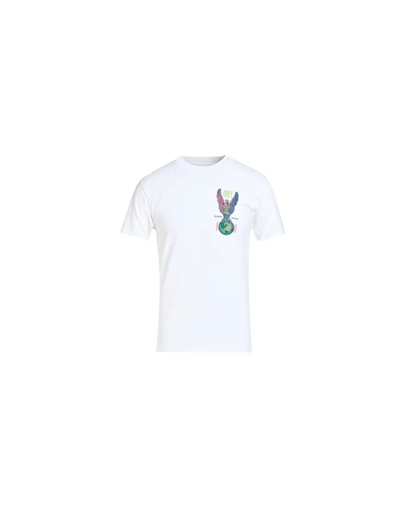 Obey TOPS - T-shirtsauf YOOX.COM Weiß