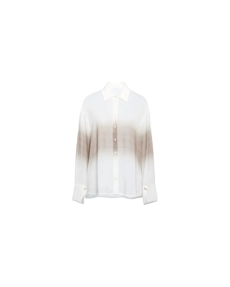 Patrizia Pepe TOPS - Hemdenauf YOOX.COM Weiß