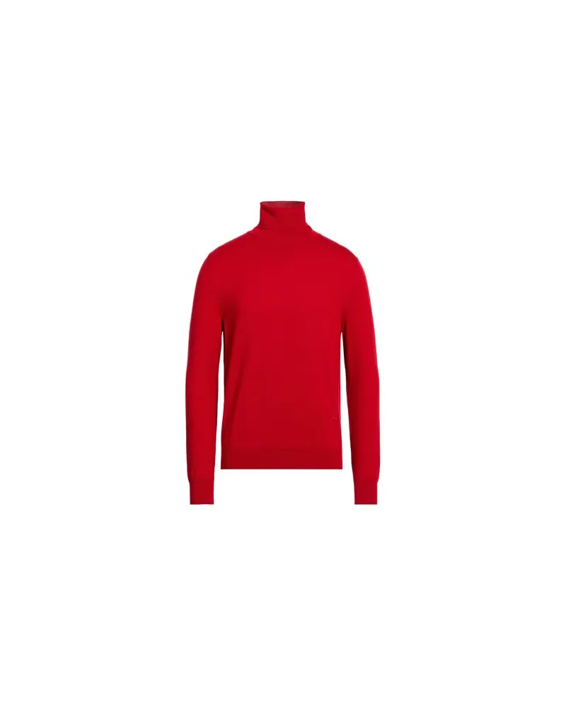 Isaia STRICKWAREN - Rollkragenpulloverauf YOOX.COM Rot
