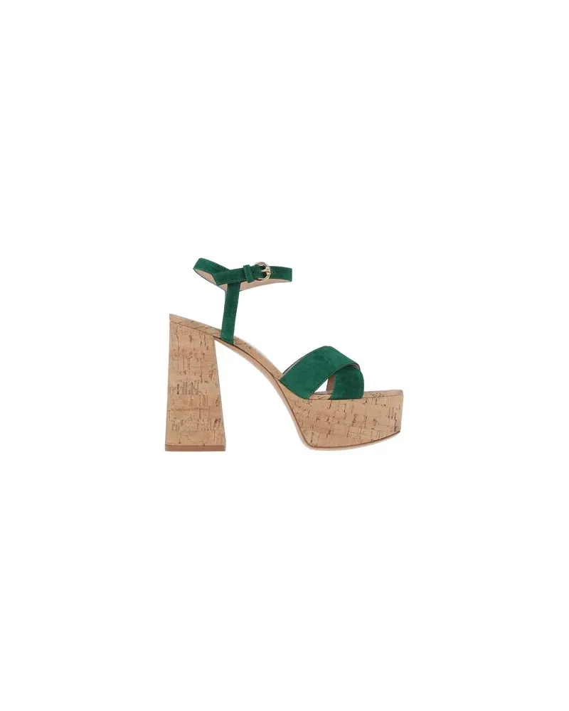 Gianvito Rossi SCHUHE - Sandalenauf YOOX.COM Grün