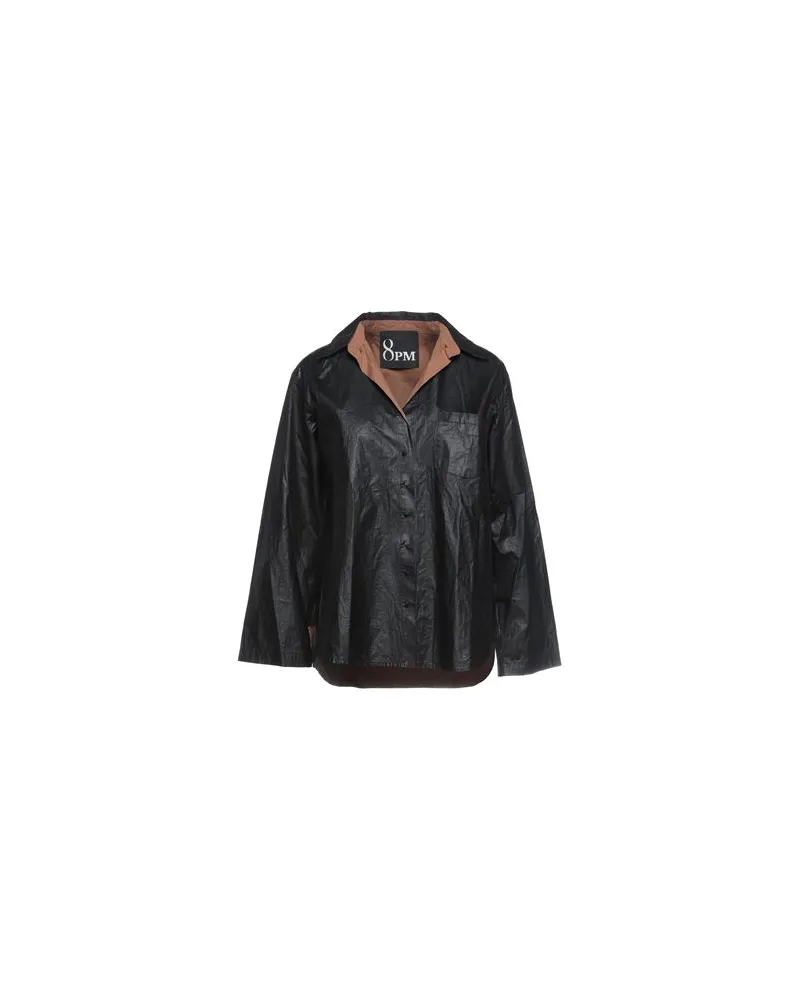 8PM TOPS - Hemdenauf YOOX.COM Schwarz