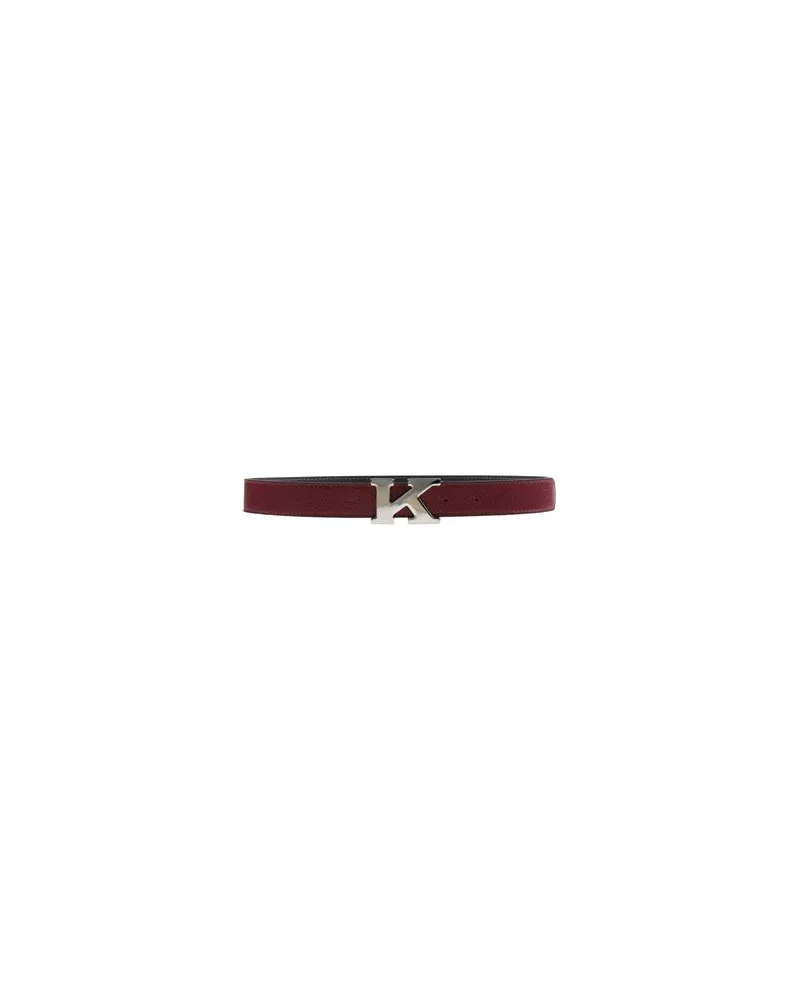 Kiton Kleinlederwaren - Gürtelauf YOOX.COM Bordeaux