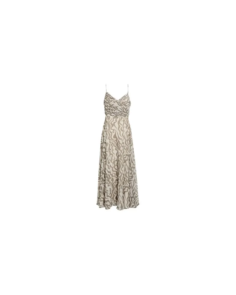 MARELLA KLEIDER - Maxi-Kleiderauf YOOX.COM Beige