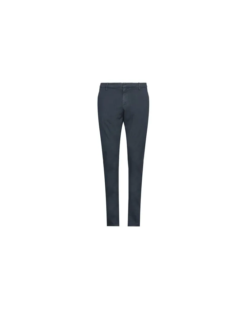 Dondup HOSEN & RÖCKE - Hosenauf YOOX.COM Marineblau