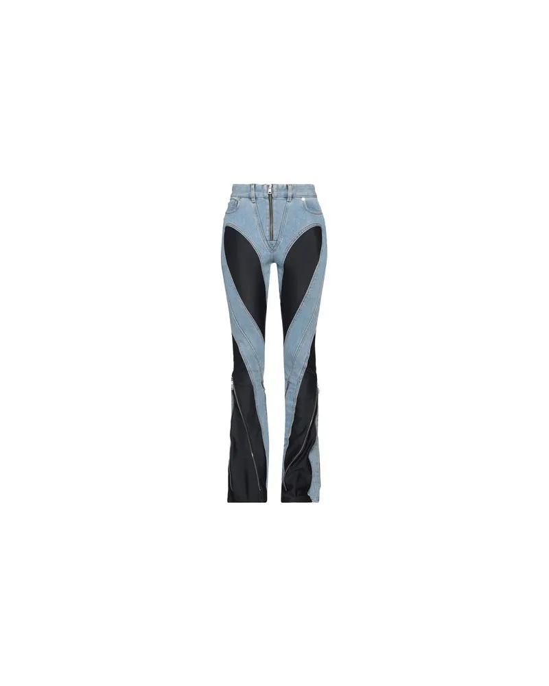 Thierry Mugler HOSEN & RÖCKE - Jeanshosenauf YOOX.COM Blau