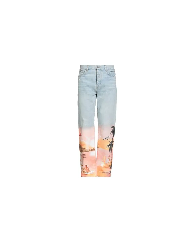 Amiri HOSEN & RÖCKE - Jeanshosenauf YOOX.COM Blau