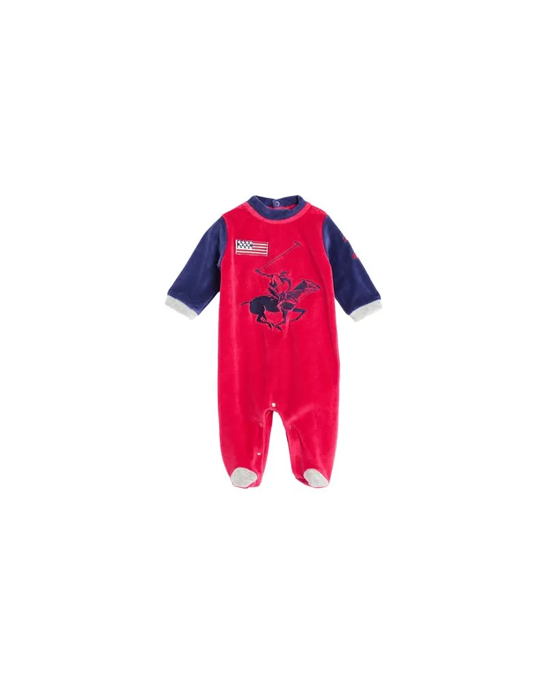 Beverly Hills Polo Club NEUGEBORENE - Babystrampler & -Latzhoseauf YOOX.COM Rot
